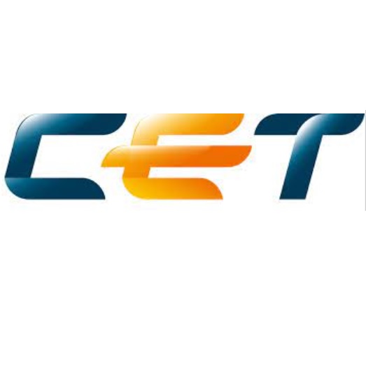 لوگو و معرفی برند CET، تولیدکننده قطعات و مواد مصرفی پرینتر و کپی – فروشگاه راپل تکنیک