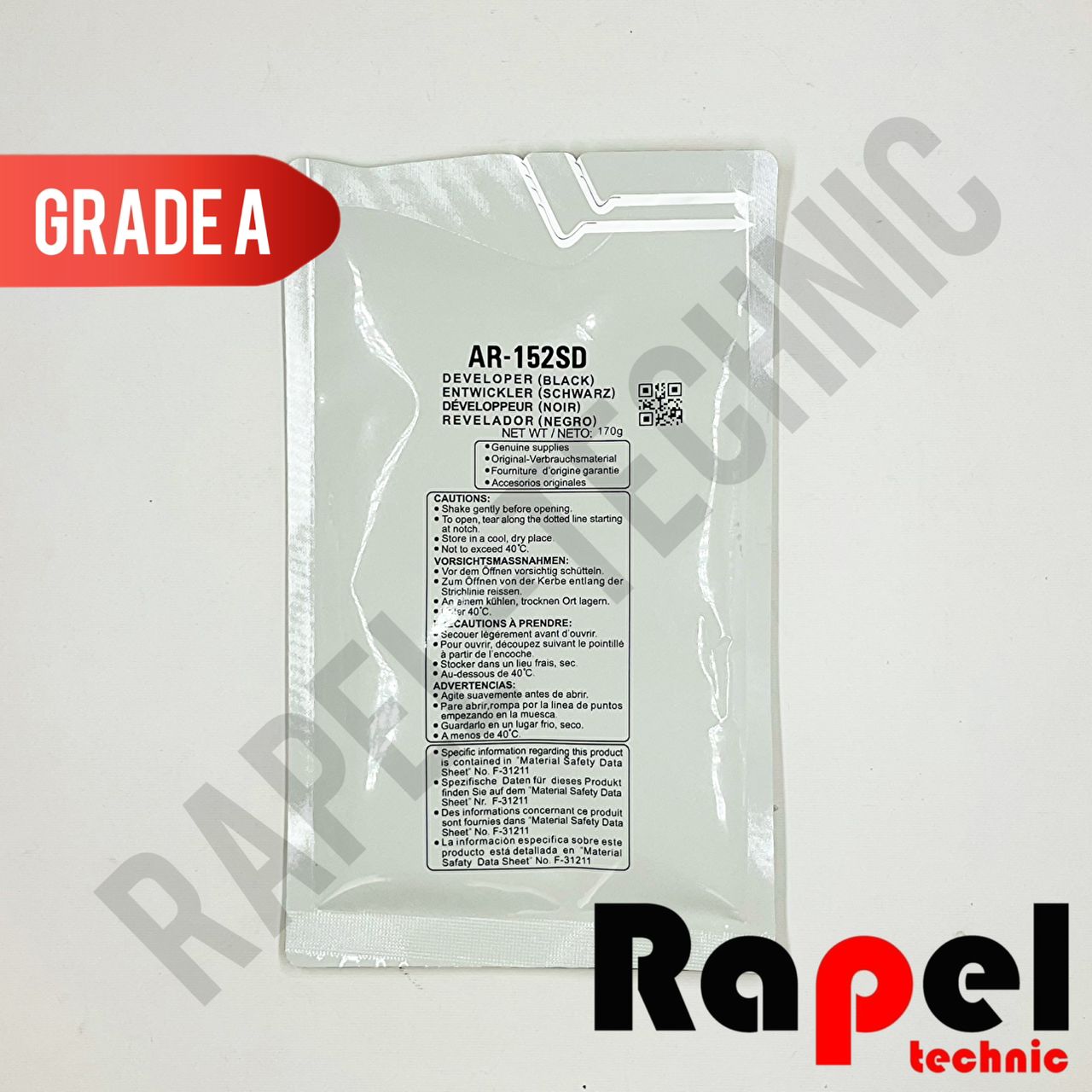 12653 پودر دولوپر AR 208 | مناسب AR 122 203 152 B200 - تصویر 1