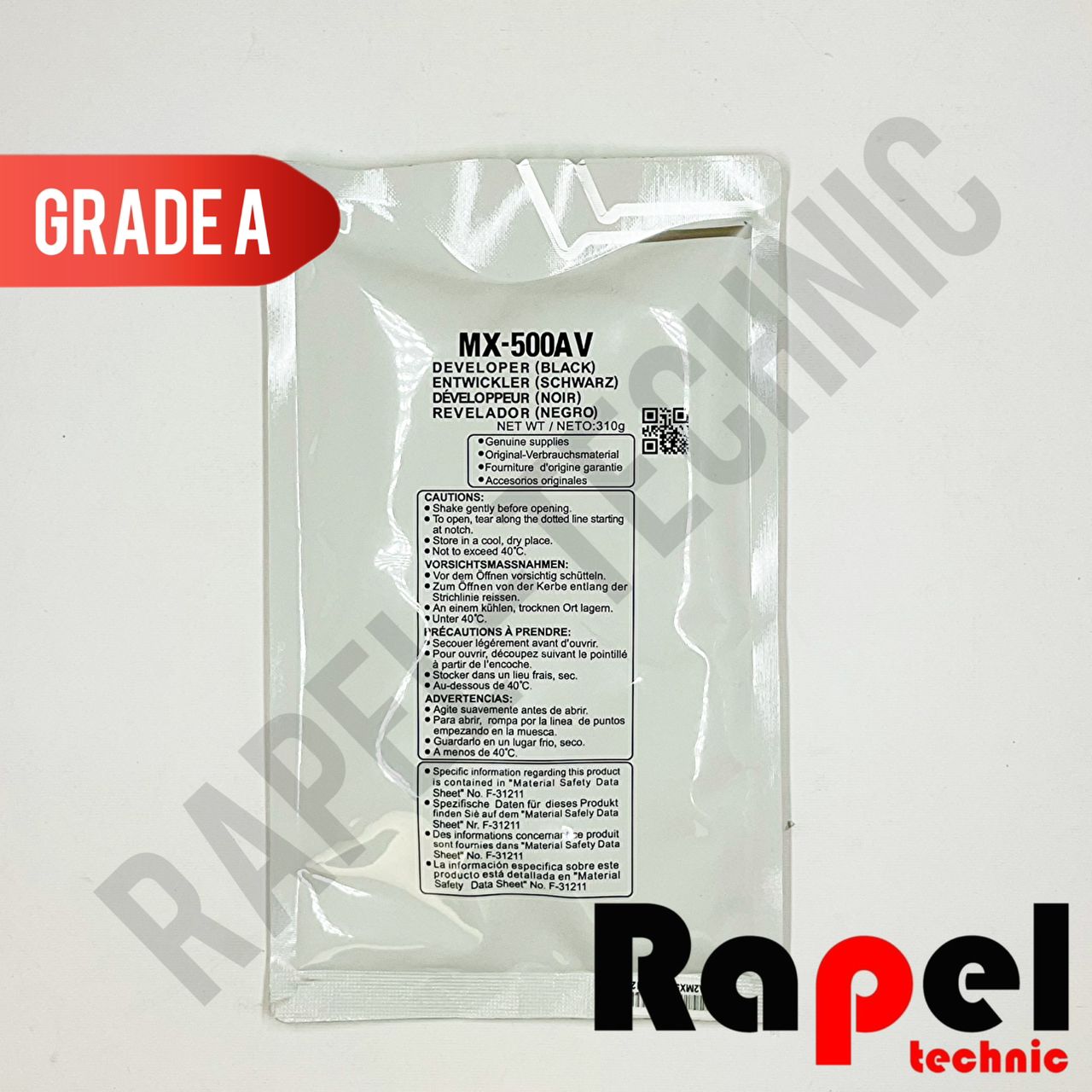 12677 پودر دولوپر MX 452 | مناسب MX 500 363U - تصویر 1